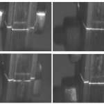 Контактный провод в районе зажима