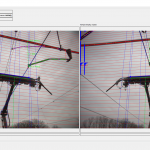 Обнаруженные элементы контактной сети